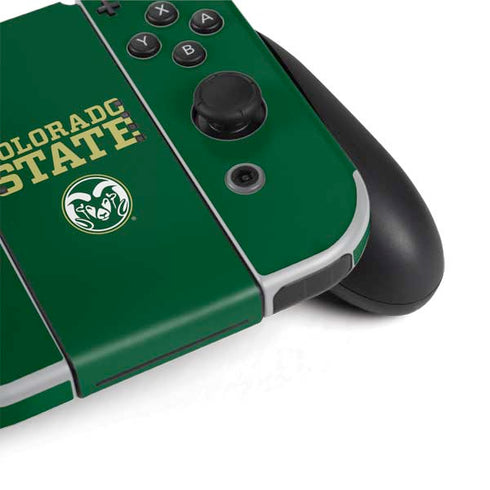 Colorado State University CSU Nintendo Switch OLED (2021) Skin